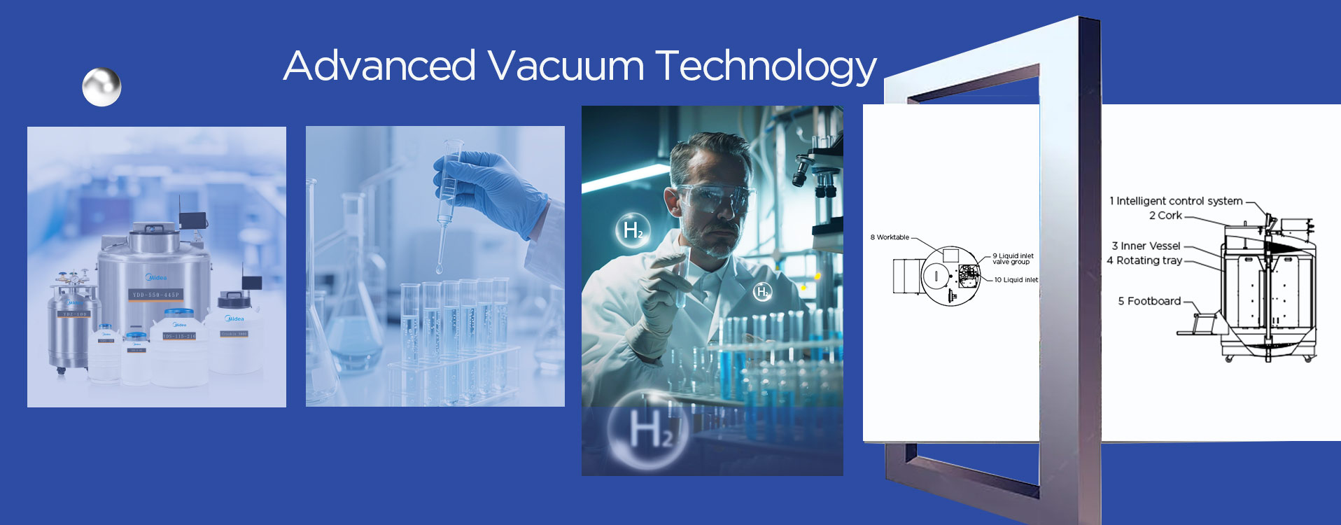 Баллон с жидким азотом